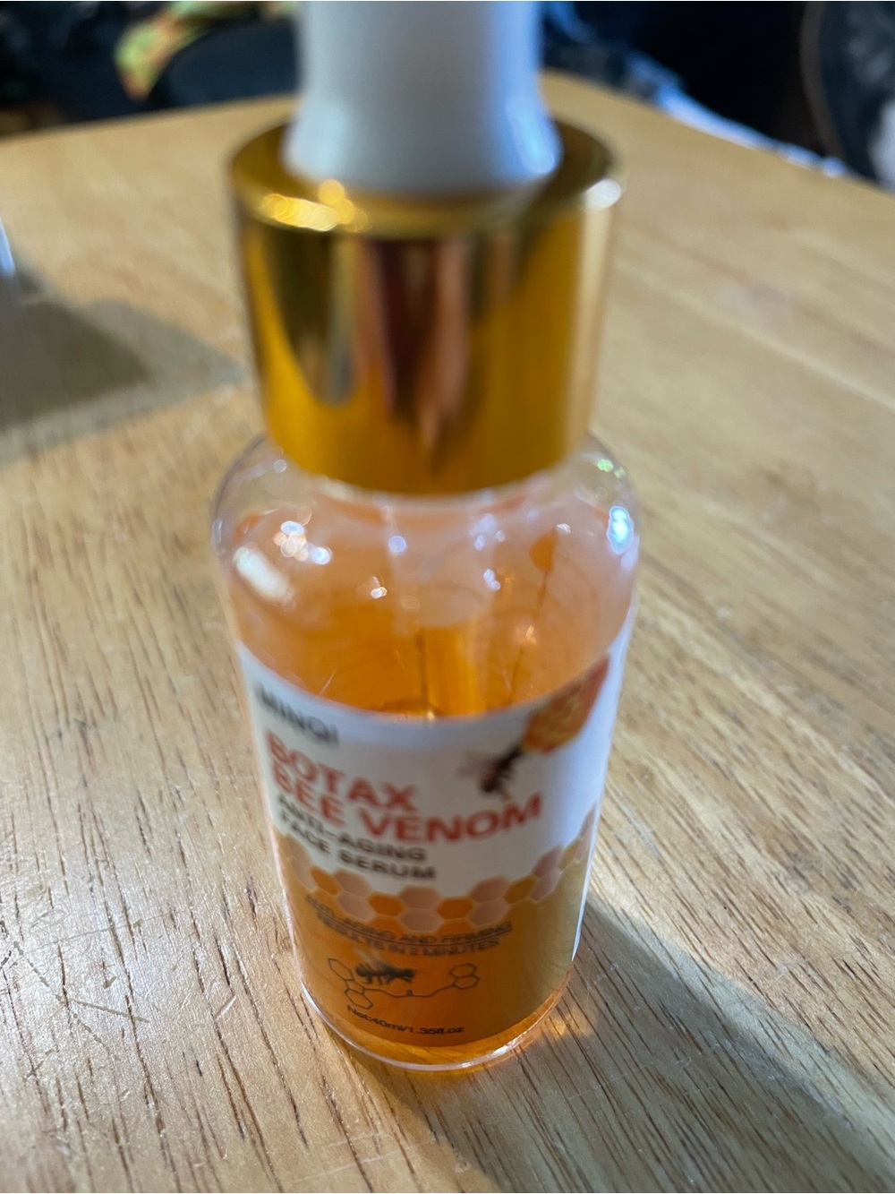Golden Bee Venom Face Serum - Hydrating Facial Oil